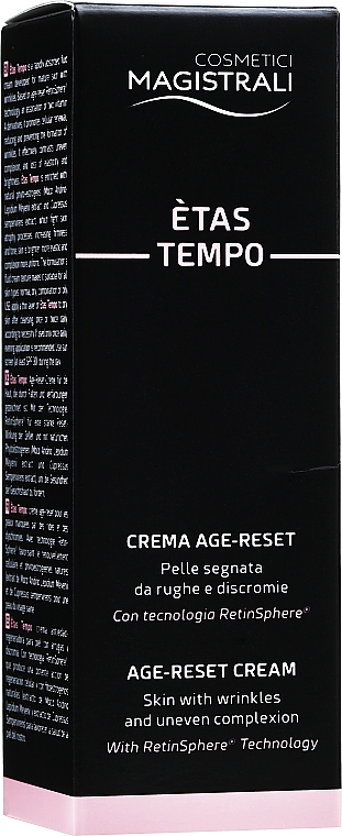 Антивіковий крем для обличчя - Cosmetici Magistrali Etas Tempo Cream — фото N2