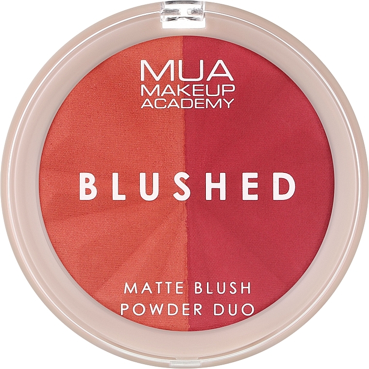 Подвійні рум'яна для обличчя - MUA Blushed Duo Powder Blusher — фото N2