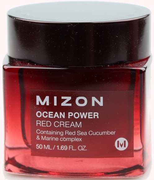 Крем для лица с антивозрастным действием - Mizon Ocean Power Red Cream