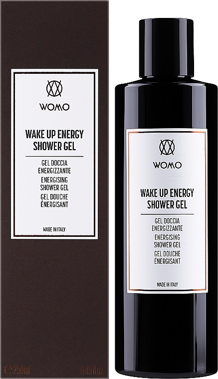 Пробуждающий энергетический гель для душа - Womo Wake Up Energy Shower Gel — фото N2