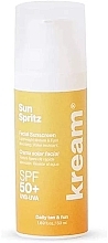 Сонцезахисний крем для обличчя - Kream Sun Spritz Facial Sunscreen SPF 50+ — фото N1