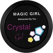 Гель для дизайну нігтів - Magic Girl Crystal Gel — фото N1