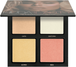 Духи, Парфюмерия, косметика УЦЕНКА Палитра халайтеров - Huda Beauty 3D Highlighter Palette *