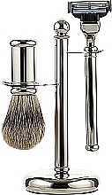 УЦІНКА Набір для гоління 1602-14 - Rainer Dittmar (shaving/brush/1pcs + razor/1pcs + stand + box) * — фото N1