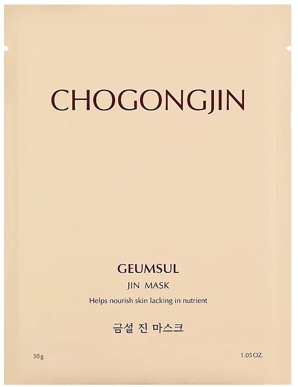 Маска для обличчя - Missha Chogongjin Geumsul Jin Mask — фото N1