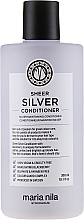 Кондиціонер від жовтизни фарбованого волосся - Maria Nila Sheer Silver Conditioner — фото N2