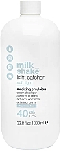 Парфумерія, косметика Окисник для волосся 12% - Milk Shake Light Catcher Oxidizing Emulsion 40 Vol