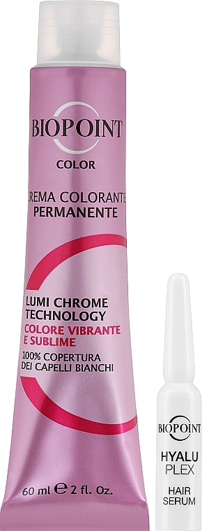 Фарба для волосся - Biopoint Crema Colorante Permanente Colore Vibrante E Sublime — фото N1