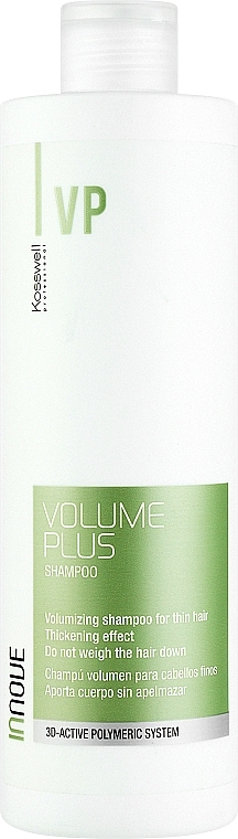 Шампунь придающий дополнительный объем - Kosswell Professional Innove Volume Plus Shampoo — фото N1