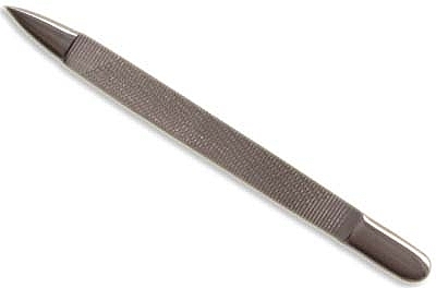 Пилочка з іржавостійкої сталі, 12 см - Erlinda Stainless Steel Nail File — фото N1