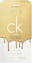 Calvin Klein CK One Gold - Туалетная вода — фото N3