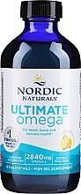 Харчова добавка в рідині "Омега-3", 2840 мг - Nordic Naturals Ultimate Omega Xtra — фото N1