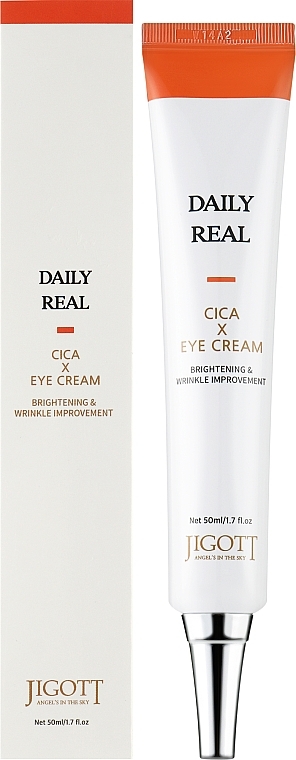 Крем для век с центеллой - Jigott Daily Real Cica Eye Cream — фото N2