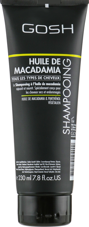 Шампунь для волосся  - Gosh Macadamia Oil Shampoo — фото N2