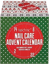 Духи, Парфюмерия, косметика Набор "Адвент-календарь", 26 продуктов - Technic Cosmetics Nail Care Advent Calendar 