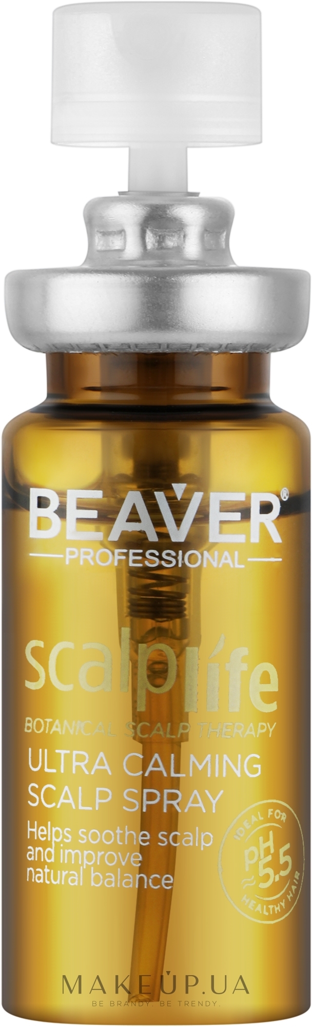 Фитоспрей для поддержания микробиому кожи головы - Beaver Professional Ultra Calming Scalp Spray  — фото 10ml
