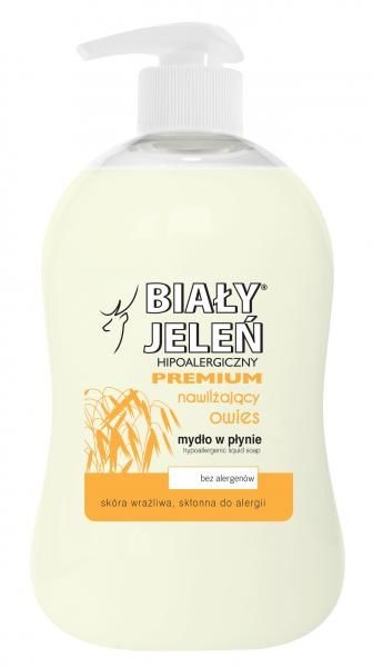 Гипоаллергенное мыло, экстракт овса - Bialy Jelen Hypoallergenic Premium Soap Extract Of Oats — фото N1