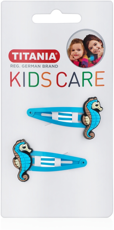 Заколки для волос "Морской конек" - Titania Kids Care — фото N1