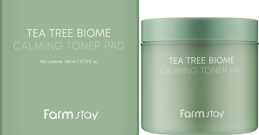 Тонер-диски для обличчя - FarmStay Tea Tree Biome Calming Toner Pad — фото N2