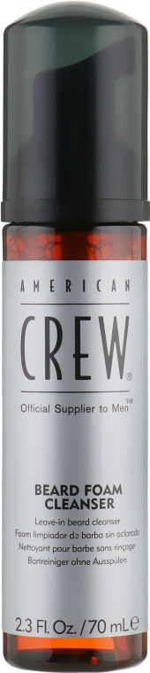 Піна для вусів і бороди - American Crew Beard Foam Cleanser — фото N1