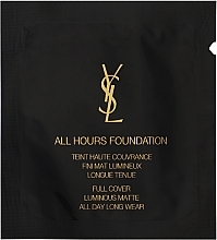 Тональная основа для лица с матовым эффектом, придающая коже сияние - Yves Saint Laurent All Hours Foundation Luminous Matte — фото N1