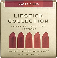 Набір з 5 помад для губ - Revolution Pro Lipstick Collection Matte Pinks — фото N3