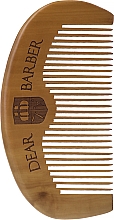 Парфумерія, косметика Гребінець для бороди - Dear Barber Beard Comb