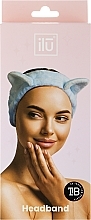 Повязка на голову, голубая - Ilu Headband — фото N2