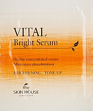 Витаминизированная сыворотка для ровного тона лица - The Skin House Vital Bright Serum (пробник) — фото N1