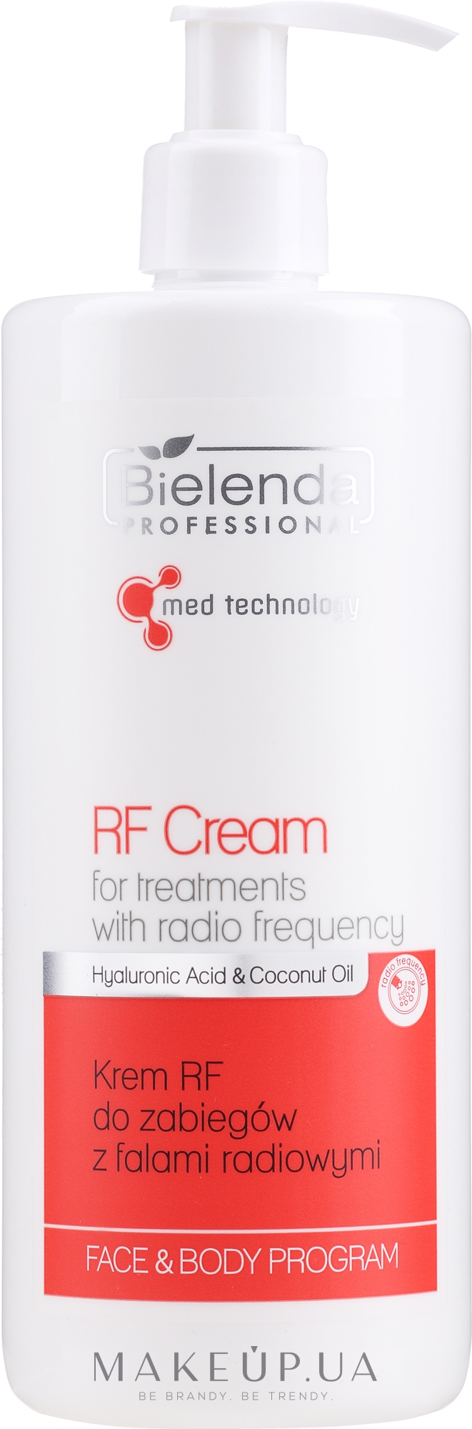 Контактний крем для RF-ліфтингу - Bielenda Professional Face&Body Program RF Cream For Treatments With Radio Frequency — фото 500ml