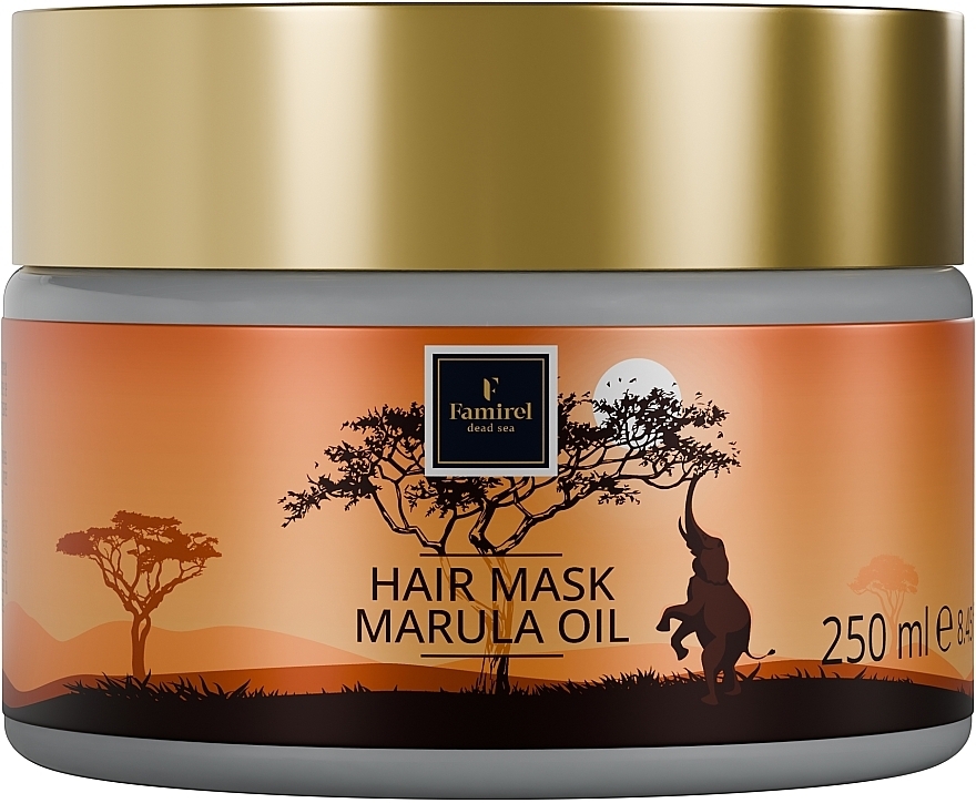 Маска для волос с маслом марулы - Famirel Hair Mask Marula Oil — фото N1