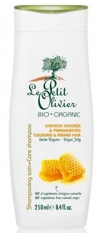 Шампунь для окрашенных волос - Care shampoo "Le Petit Olivier Organic" Royal Jelly — фото N1