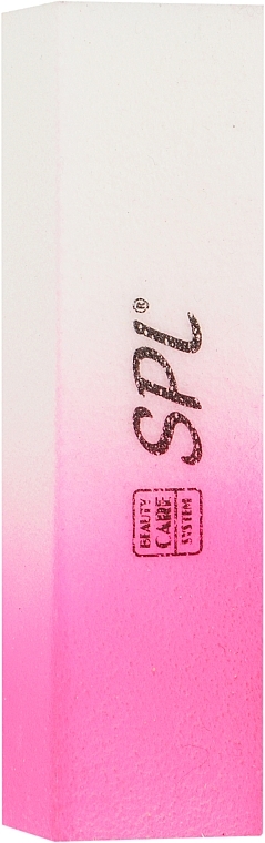 Блок багатофункціональний для нігтів 55-305, 100, біло-рожевий - SPL — фото N1
