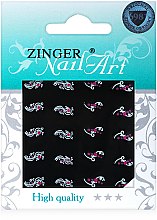 Духи, Парфюмерия, косметика Наклейки для дизайна ногтей, fda-217 - Zinger Nail Art Sticker