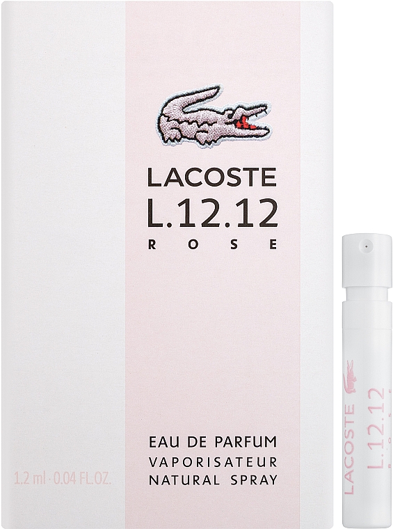 Lacoste Eau de Lacoste L.12.12 Rose - Парфюмированная вода (пробник) — фото N1