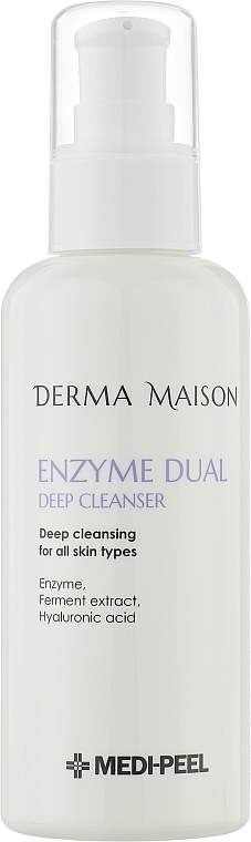 Пенка для глубокого очищения с энзимами - MEDIPEEL Derma Maison Enzyme Dual Deep Cleanser — фото N1