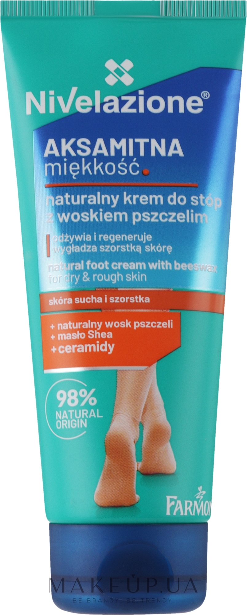 Натуральный крем для ног с пчелиным воском - Farmona Nivelazione — фото 75ml