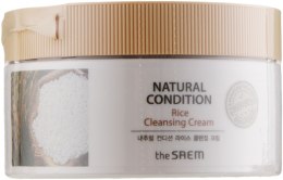 Парфумерія, косметика Рисовий крем для демакіяжу - The Saem Natural Condition Rice Cleansing Cream