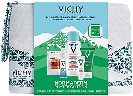 Духи, Парфюмерия, косметика Комплексный набор-уход - Vichy Normaderm (gel/50ml + fluid/3ml + micel/water/100ml + gel/boost/10ml + shmp/6ml + bag)