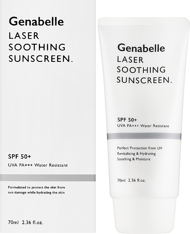 Сонцезахисний крем для обличчя - Genabelle Laser Soothing — фото N2