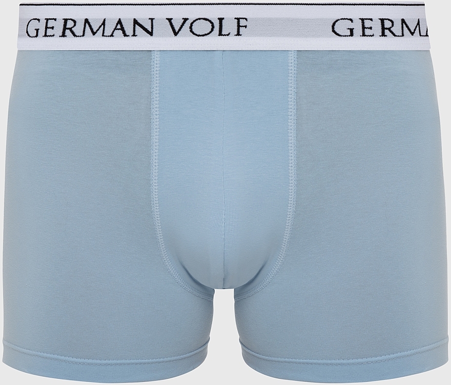 Труси-боксери для чоловіків 2 шт., блакитні - German Volf — фото N3