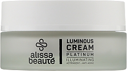 Парфумерія, косметика Антивіковий крем для обличчя з платиною та комплексом церамідів - Alissa Beaute Illuminating Luminous Cream Platinum