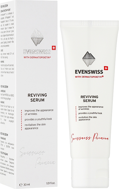 Восстанавливающая сыворотка для лица - Evenswiss Reviving Serum — фото N2