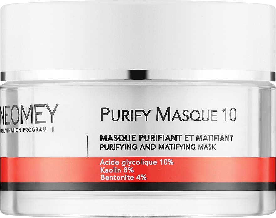 Очищувальна маска з гліколевою кислотою 10 % для обличчя - Eneomey Purify Masque 10 — фото N1