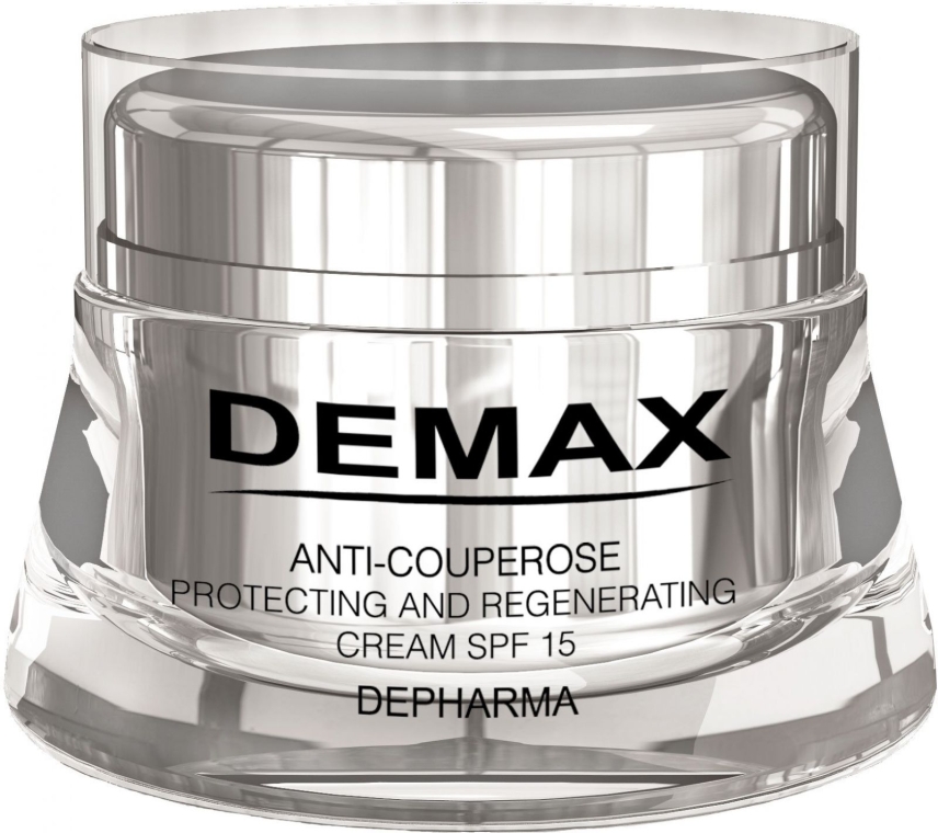 Захисно-відновлюючий крем - Demax Anti-Couperose Protecting Cream SPF 15 — фото N4