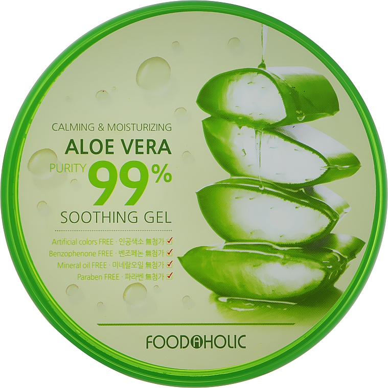 Багатофункціональний заспокійливий гель з алое - Food A Holic Soothing Gel Aloe 99% — фото N1