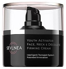 Парфумерія, косметика Крем-активатор для обличчя - Sevenea Youth Activator Face, Neck & Decollete Firming Cream