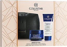 Парфумерія, косметика Набір - Collistar Perfecta Plus (f/cr/50ml + h/cr/50ml + pouch)