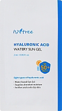 Духи, Парфюмерия, косметика Гель солнцезащитный увлажняющий - Isntree Hyaluronic Acid Watery Sun Gel SPF 50+ PA++++ (пробник)