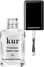Парфумерія, косметика Матове верхнє покриття для нігтів - Londontown Kur Protective Matte Coat